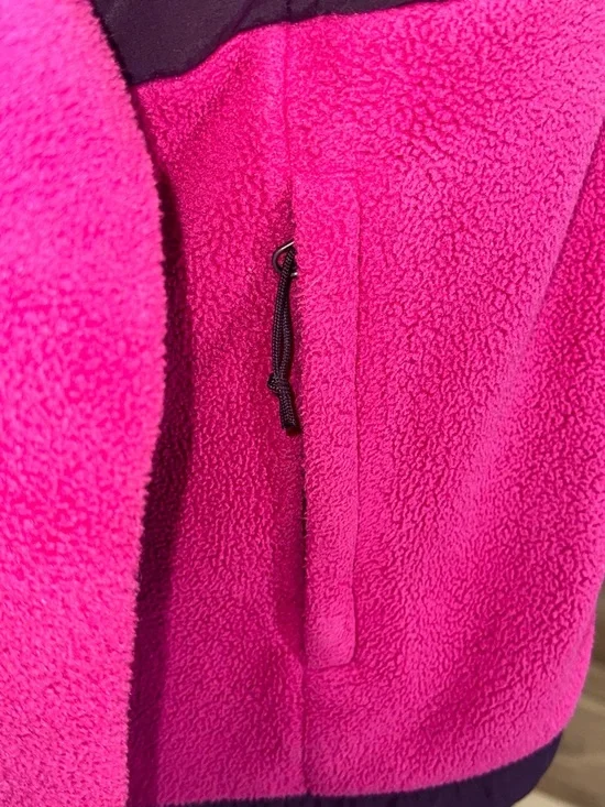 The North Face Denali Fleece Jacket Women’s XS Pink Black Full Zip - Picture 10 of 14